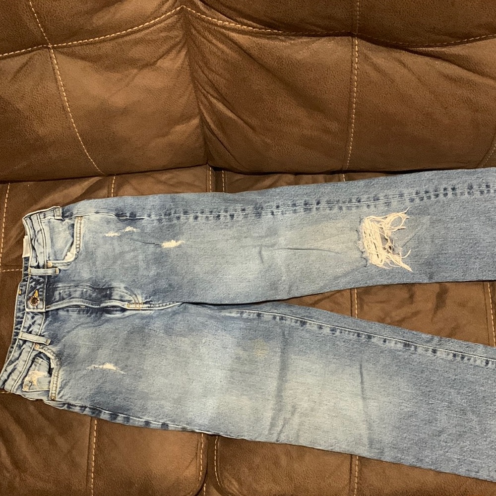 Girls size 2 vintage straight jeans